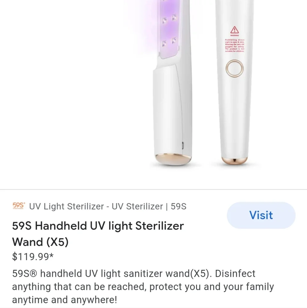 *bogo* 59s anti virus multiuse wand disinfector - Picture 4 of 4